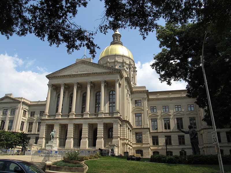 Georgia State Capitol image via Wikipedia