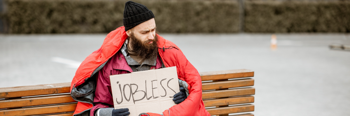 homeless no job