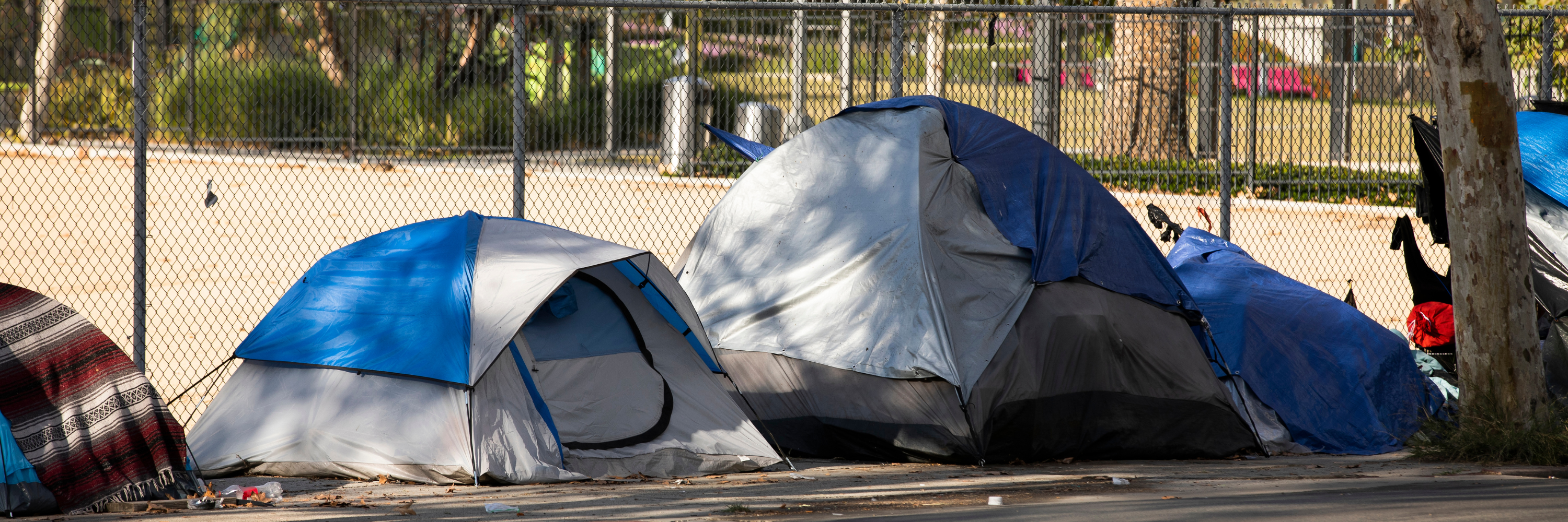 tent camp, homeless