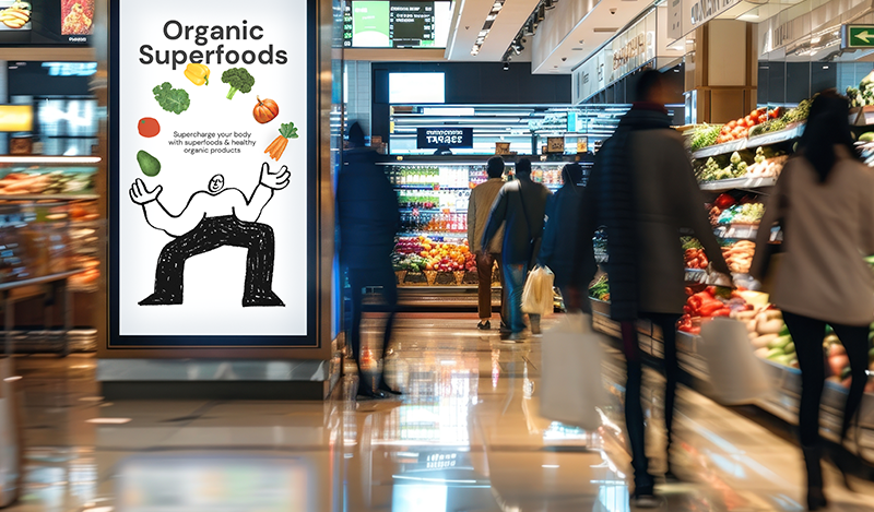 Worker smiling at the camera in a factory