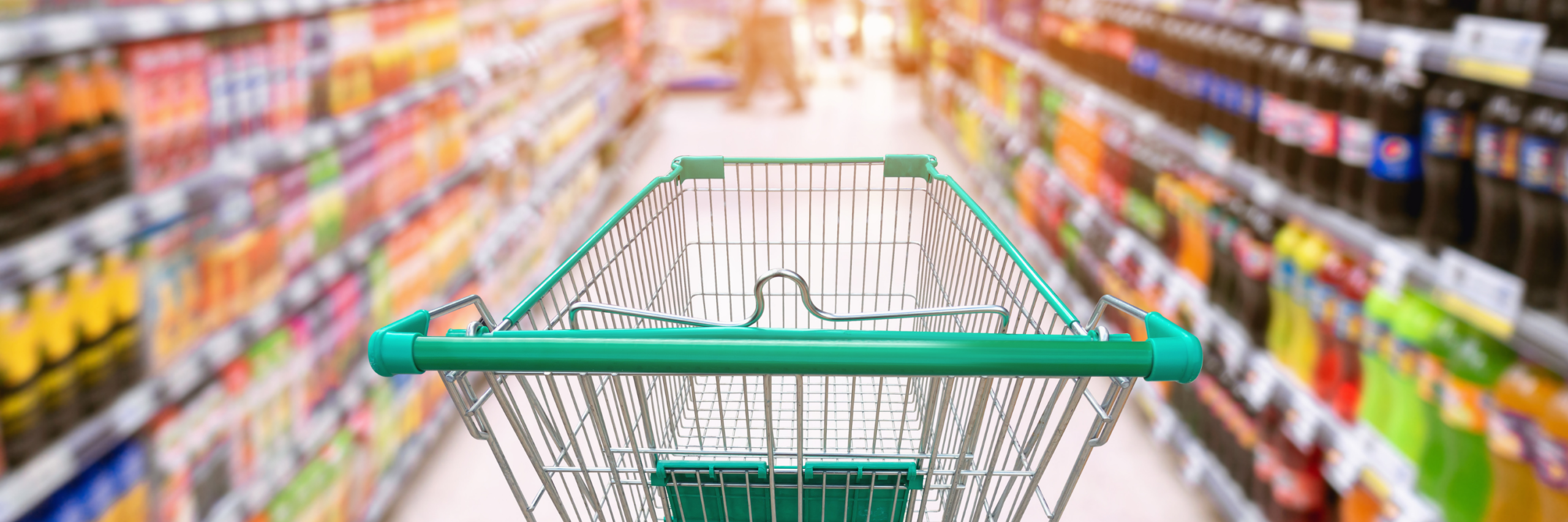 Shopping Cart in aisle