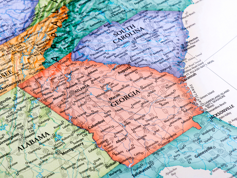 Higher numbers of non-working adults are concentrated in Georgia communities struggling with poverty and distress.