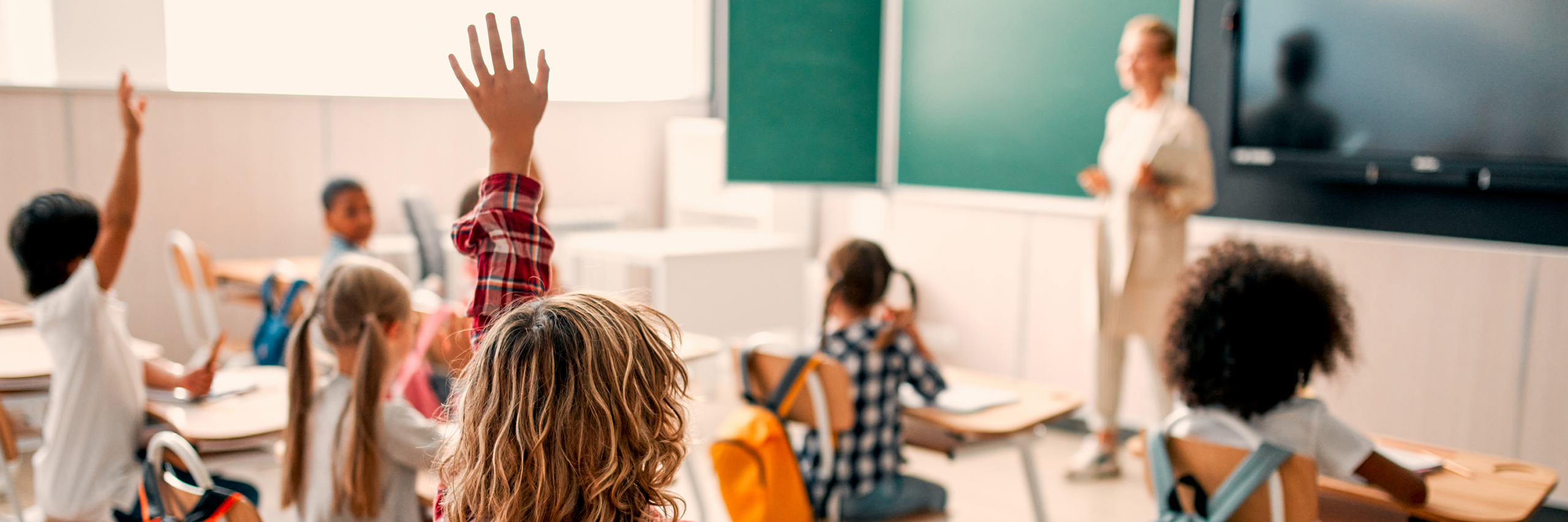 kids in classroom