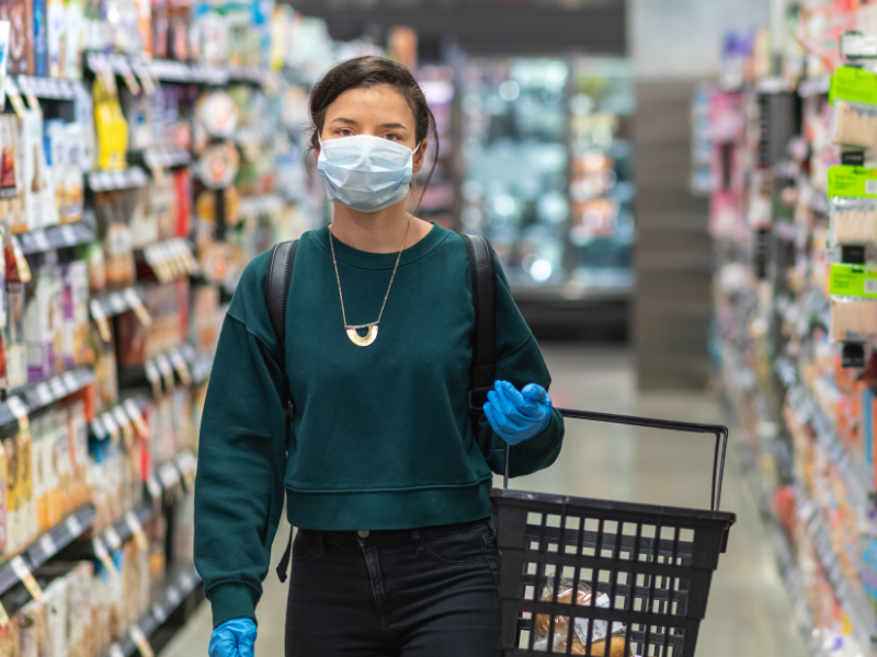 pandemic grocery shopping