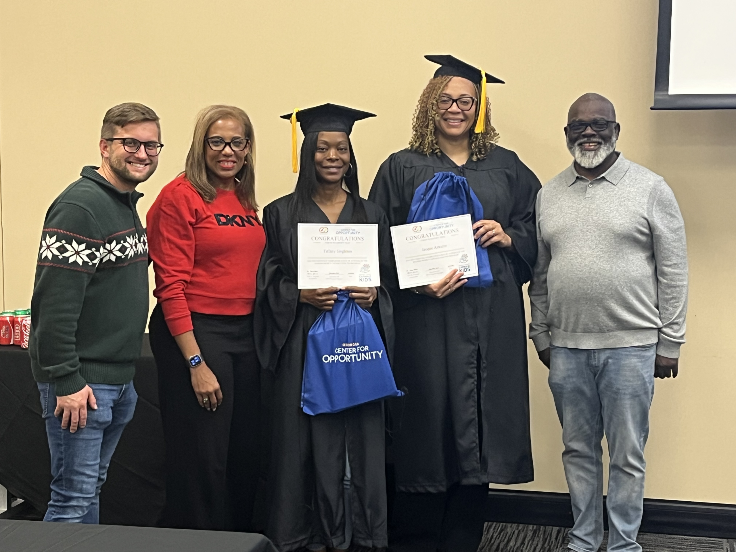 RHCK graduation event celebrates parents in Houston County who completed the program. 